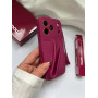 Бордовий чохол RHODE Lip Case Raspberry Jelly на iPhone 17 Pro — оригінальна якість із захистом камери